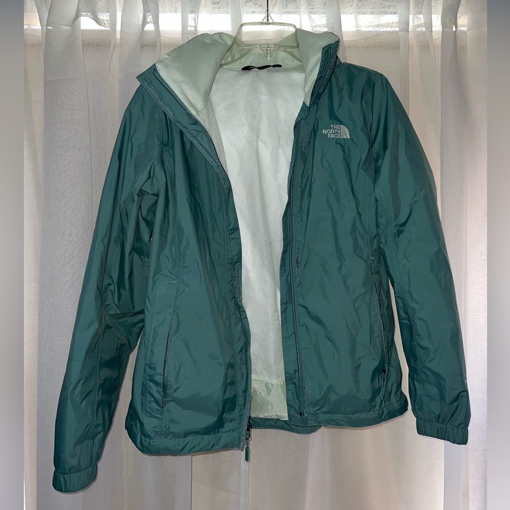 Hooded North Face Rain Jacket